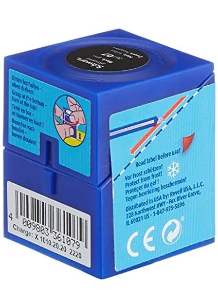 - Su Bazlı Maket Boyası Siyah Parlak 18 ml (36107)