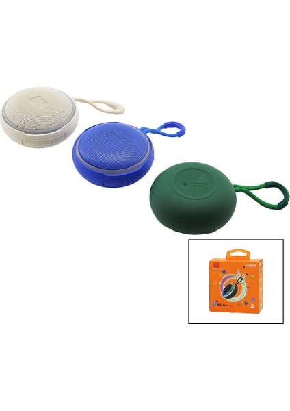 Jr Pop Mini Ufo Modelibluetooth Wireless V5.1sreaker Hoparlör USB Şarjlı - Işıklı