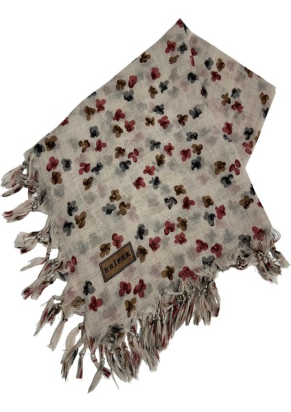 Sökme Boncuklu Pamuk Yazma - 95 x 95 - 04929