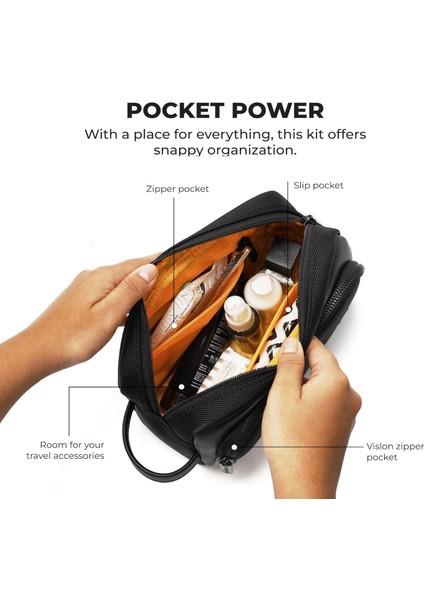 The Wonder Kit Çok Amaçlı Saklama ve Makyaj Düzenleyici Çanta(Crypto)
