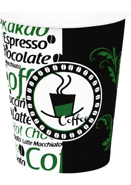Cup 7 Oz 180 ml Karton Bardak Otomat 300 Adet Kalın Bardak