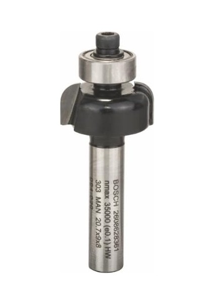 2 608 Aksesuarı 628 361 Profil Freze E 8 Mm, R1 4 Mm, D 20,7 Mm, L9 Mm, G 53 mm modelleri