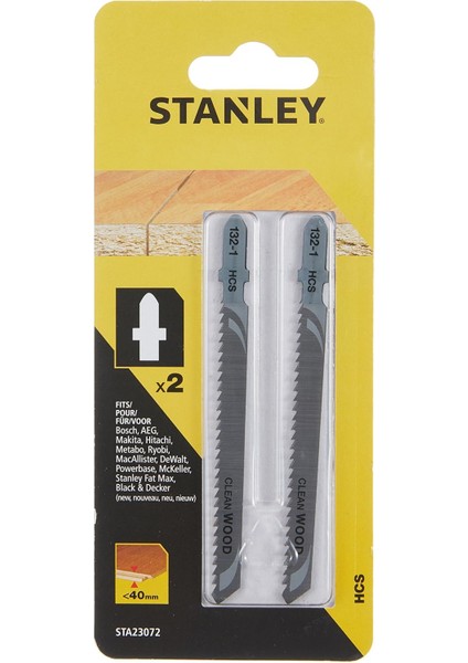 STA23072/XJ 2'li Hcs Ahşap Kesim T Şaft Dekupaj Testere