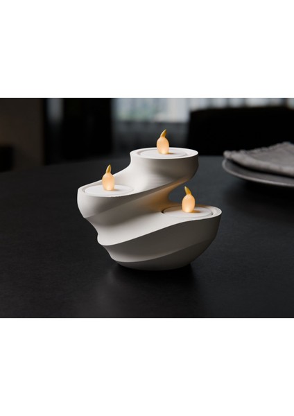 Modern Tasarımlı Tealight Mumluk