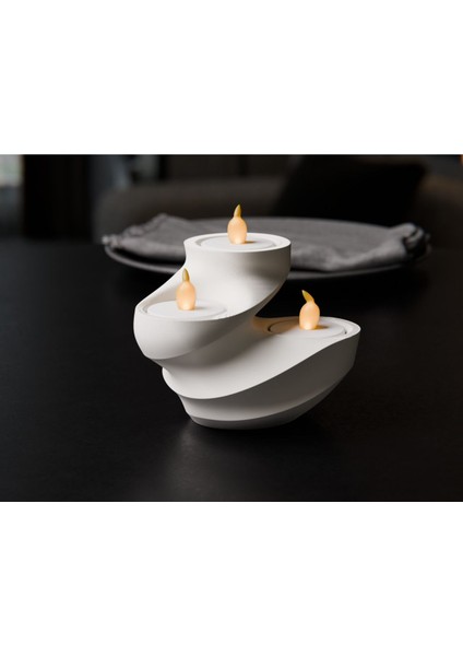 Modern Tasarımlı Tealight Mumluk