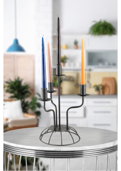 Kona 4.lü Mumluk Siyah