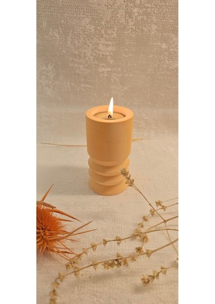Laurel-Wood Beton Tealight Mumluk fiyatları