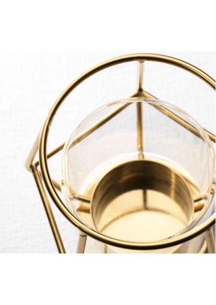 Pärlband Tealight Mumluk, Sarı, 10 cm modelleri