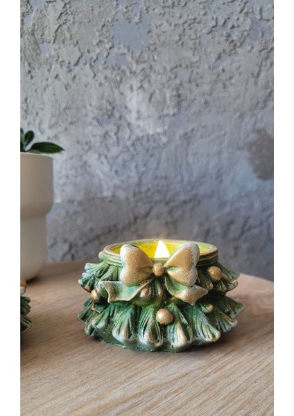 2'li Mumluk, Dekoratif Polyester Mumluk, Biblo, Ev Dekorasyon