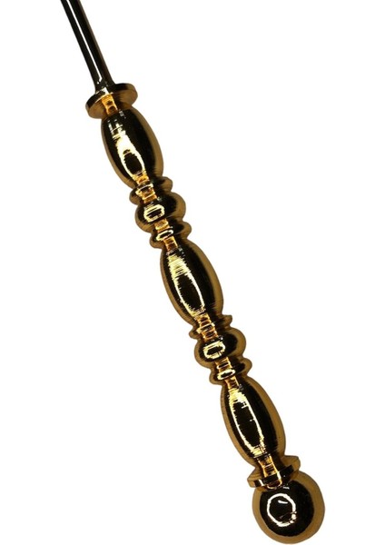 Üç Boğum Klasik Çubuklu Kısa Mum Söndürücü-Gold modelleri