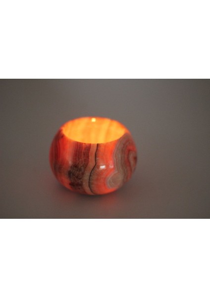 Onyx Mermer Dekoratif Mumluk modelleri