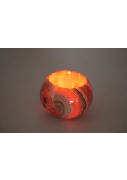 Onyx Mermer Dekoratif Mumluk indirimleri