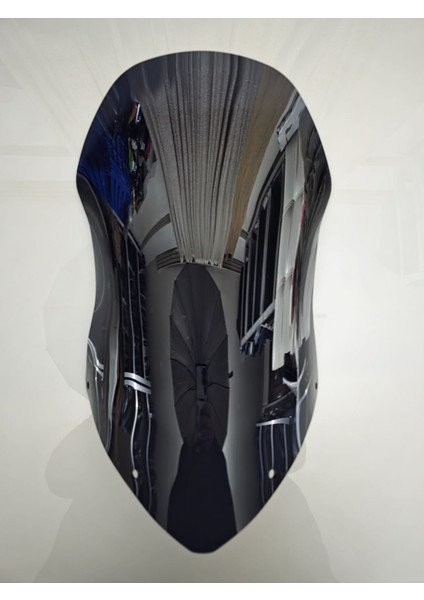 Honda Cbf 150 Siperlik Ön Cam 2005 2017 Model 51CM Siyah Renkli 4mm