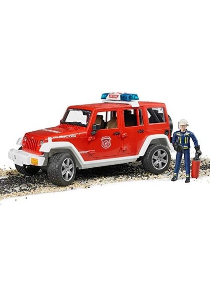 - Jeep Wrangler Rubicon Itfaiye ve Itfaiyeci Ölçekli Model