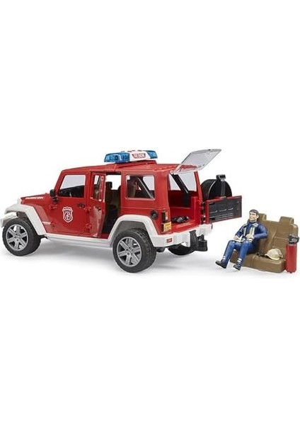 - Jeep Wrangler Rubicon Itfaiye ve Itfaiyeci Ölçekli Model