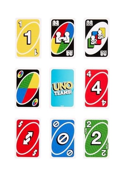 Games Uno Teams Kartlar, 7y+, HXT58