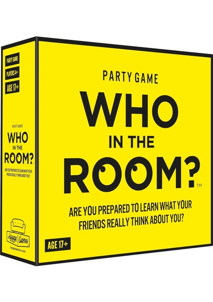 In The Room? Wer Im Raum? 21033 Sind Sie Bereit Zu Lernen, Was Wirklich Freunde Think About You Kartenspiel