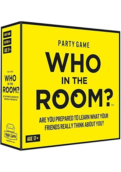 In The Room? Wer Im Raum? 21033 Sind Sie Bereit Zu Lernen, Was Wirklich Freunde Think About You Kartenspiel