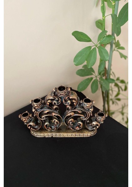 5'li Klasik Şamdan Mumluk fiyatları