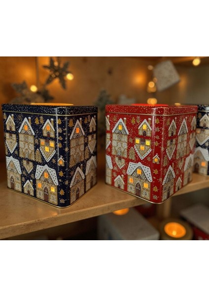 Home Mum Kutusu Yılbaşı - Mavi modelleri