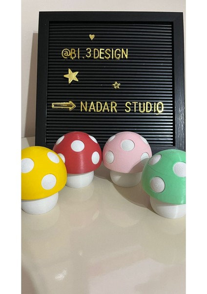 Mantar LED Tealight Mumluk / LED Tealight Dahildir modelleri