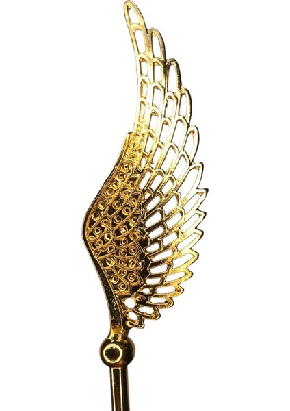 Uzun Melek Kanatlı Mum Söndürücü-Gold fiyatları