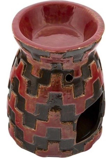 Silim Seramik Kırmızı Mumluk 10 x 14 cm AK.FU0011 indirimleri