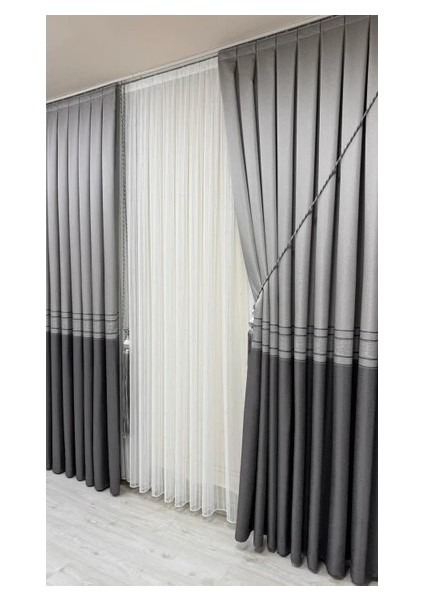 Pano Fon Alya Gri-Antrasit (Tek Kanat) indirimleri