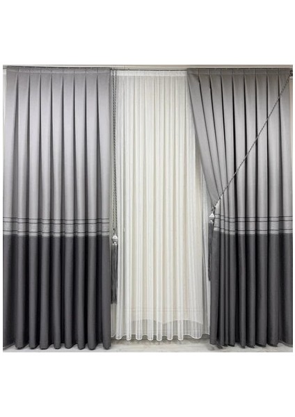 Pano Fon Alya Gri-Antrasit (Tek Kanat)