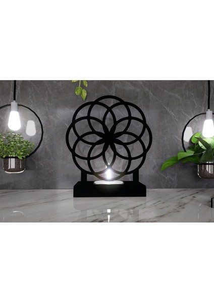 Motif Model -1 Tekli Metal Mumluk - Siyah fiyatları