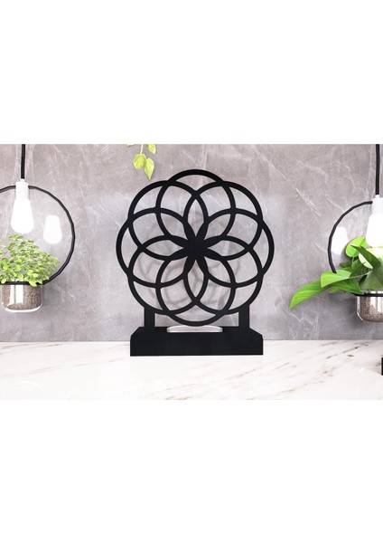 Motif Model -1 Tekli Metal Mumluk - Siyah fırsatları