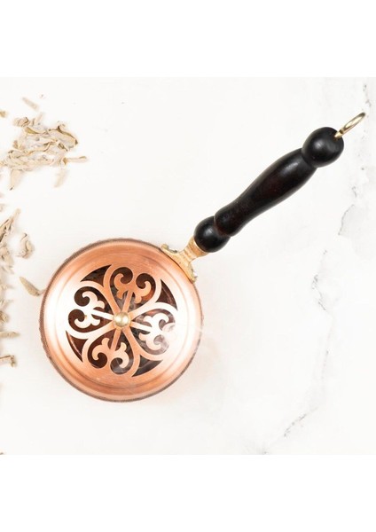 Kulplu Bakır Motifli Demet ve Reçine Tütsülük fiyatları