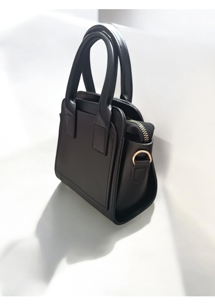 Siyah - Kare Mat Baget Kol , Omuz Çanta