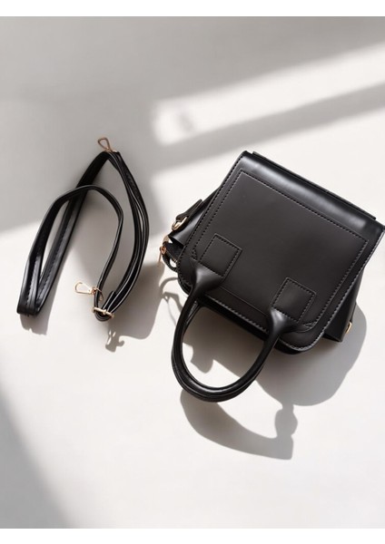 Siyah - Kare Mat Baget Kol , Omuz Çanta fırsatları