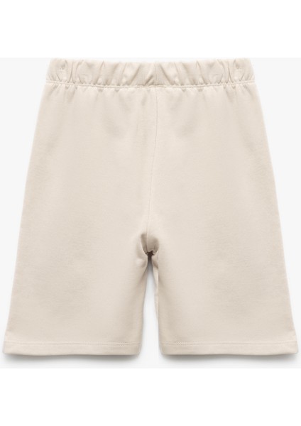 Pamuklu Beli Lastikli Basic Şort fiyatları