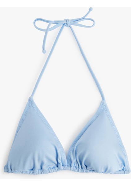 Astarlı Ipli Üçgen Bikini Üstü