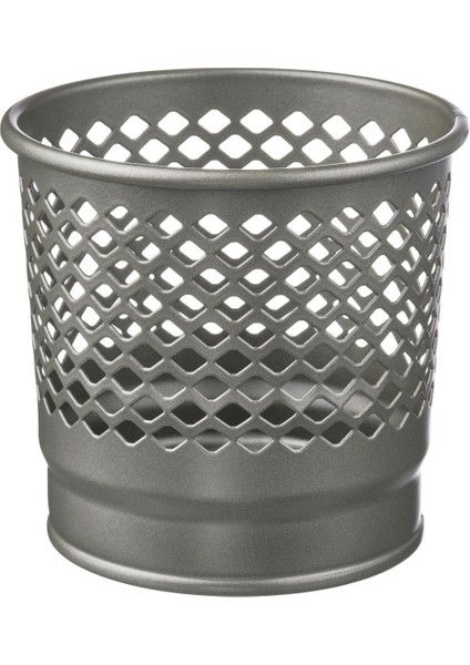 Metal Tealight Mumluk Çap: 10 cm Ikea Desenli Çelik Mum Kabı Yükseklik: 9 cm