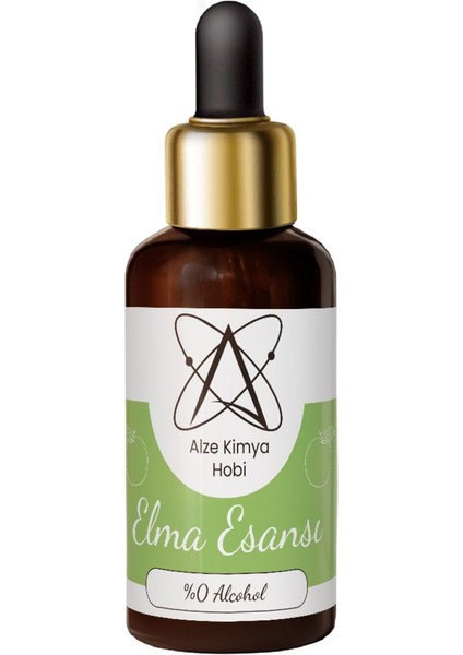 Yeşil Elma Esansı Konsantre 10 ml Mum Esansı, Kokulu Taş Esansı ve Buhurdanlığa Uygun