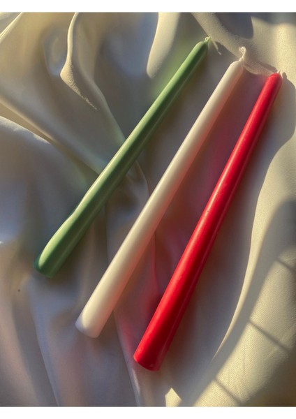 Soya Wax Bitkisel Mum Yılbaşı Mum Kokulu Mum Uzun Mum Şamdanlık Mum indirimleri