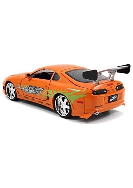 1:24 Fast & Furious Brian's 1995 Toyota Supra Mk4 Figürlü Set