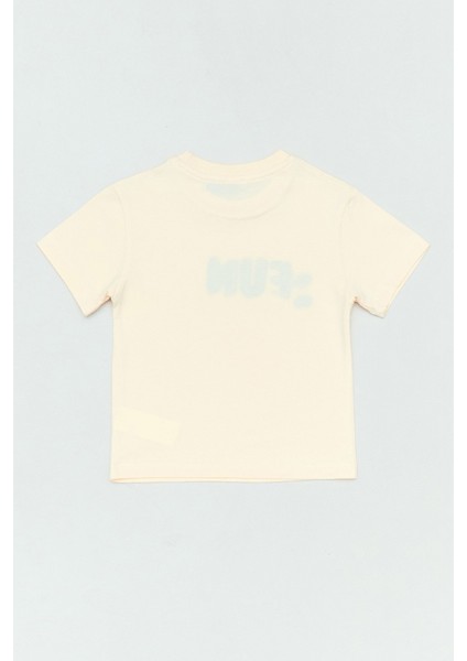 Fun Nakışlı Bisiklet Yaka Erkek Çocuk Tişört fiyatları