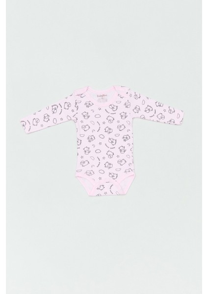 Kuzu Baskılı Unisex Çocuk Zıbın