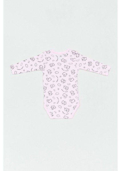 Kuzu Baskılı Unisex Çocuk Zıbın