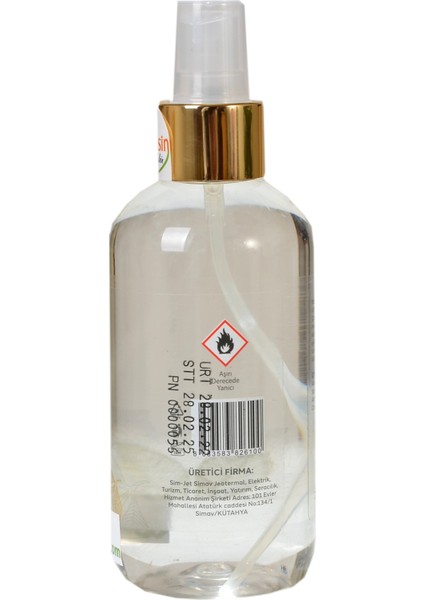 Kestane Özlü ve Termal Sulu Kolonya Spreyli Şişe - 200 ml modelleri