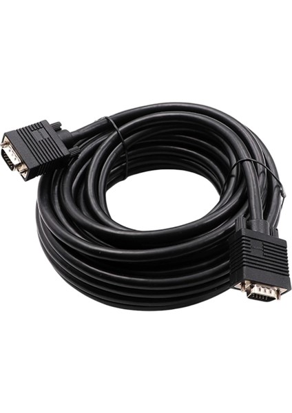 Phılıps SWV6139B/93 Siyah 3+6 Erkek-Erkek 15 Pin 10 Metre VGA Kablo
