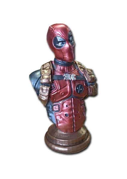 Büro Ev Ofis Dekoru Için Mini Polyester Deadpool Obje