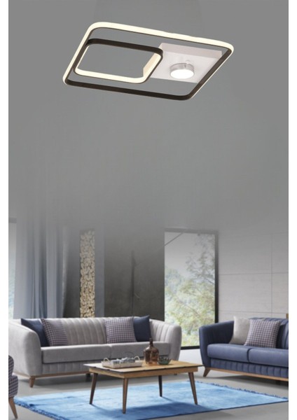 Terra 45 cm Modern 3 Renk Işık (Beyaz Sarı Gün Işığı) Salon Mutfak Yatak Odası Genç Odası LED Avize