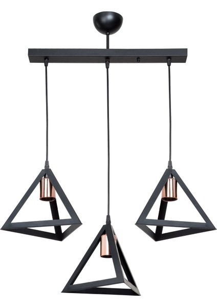 Siyah Sarkıt Avize Yatak Odası Salon Mutfak Koridor Lamba fiyatları