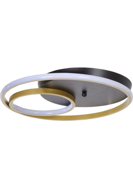 Dori Modern Tasarım Yatak Odası - Salon - Mutfak Renk Beyaz Ledli 2 Li LED Avize