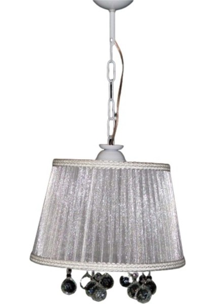 Krem Taşlı Yatak Odası Avizesi